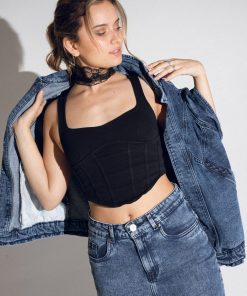 Alternative view of CUT JACKET BLUE